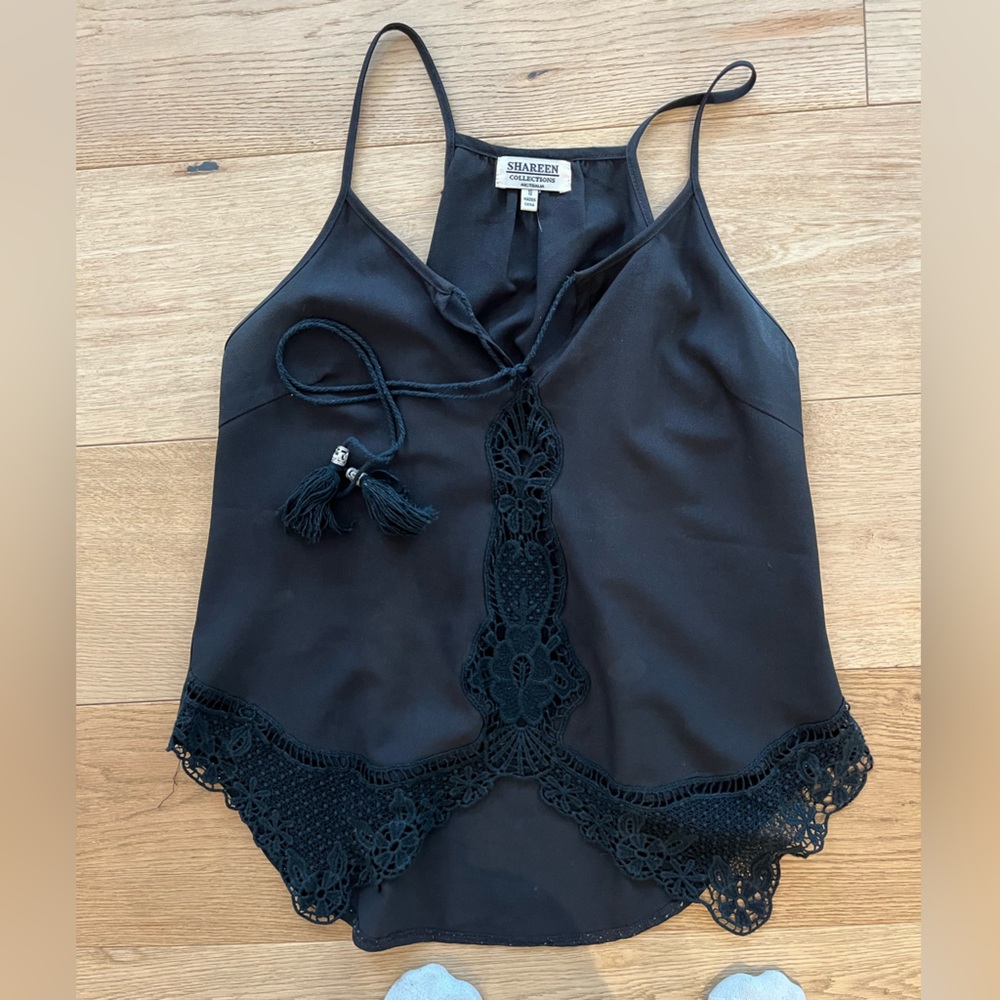 Black dress tank